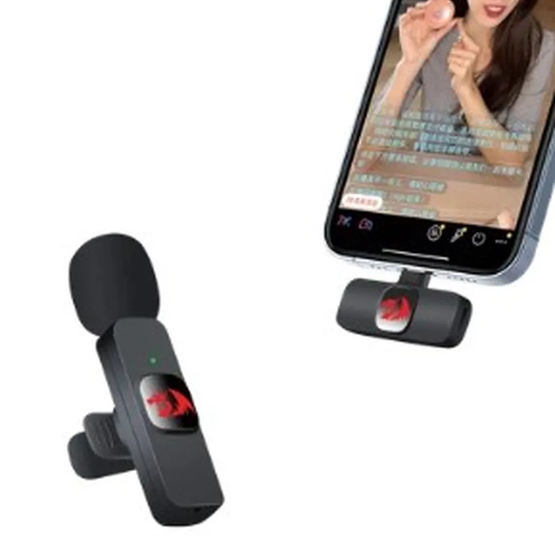 Microfone Lapela Redragon Athan