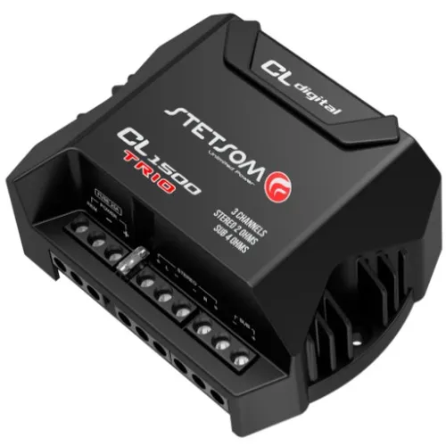 Modulo Stetsom Amplificador Cl1500 Trio 400w 2 Ohms 3 Canais