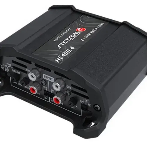 Módulo Amplificador Stetsom Hl400.4 400w Potência 4 Canais