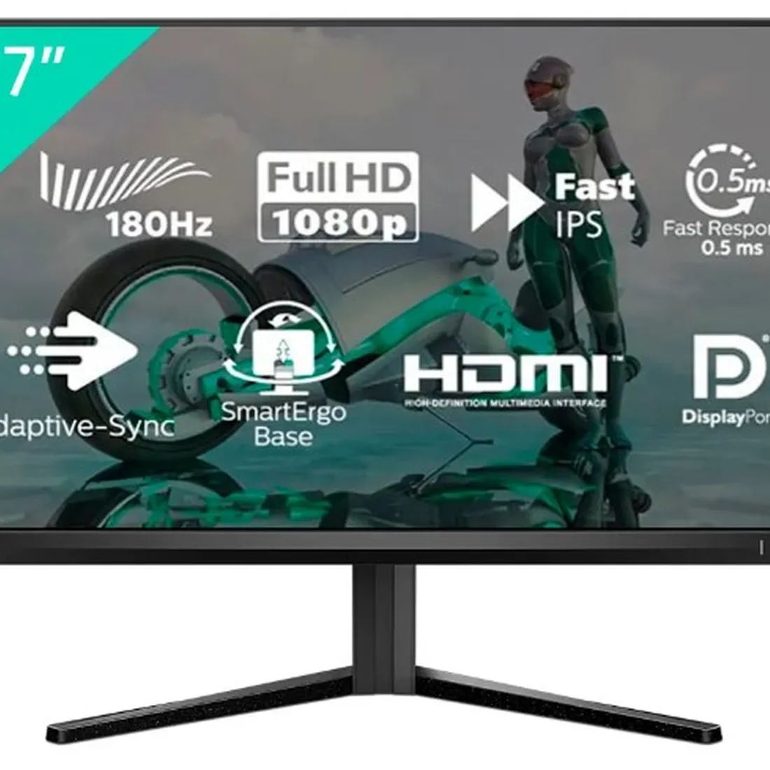 Monitor Gamer Philips Evnia 27 Ips Wide Fullhd 180hz 0.5ms
