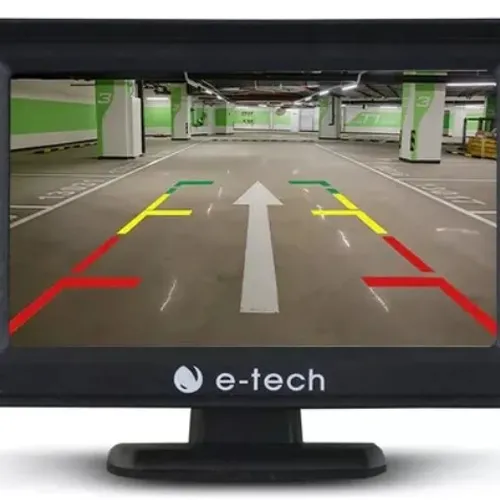  Monitor Veicular E-tech Lcd 4.3 Polegadas Universal Automotivo