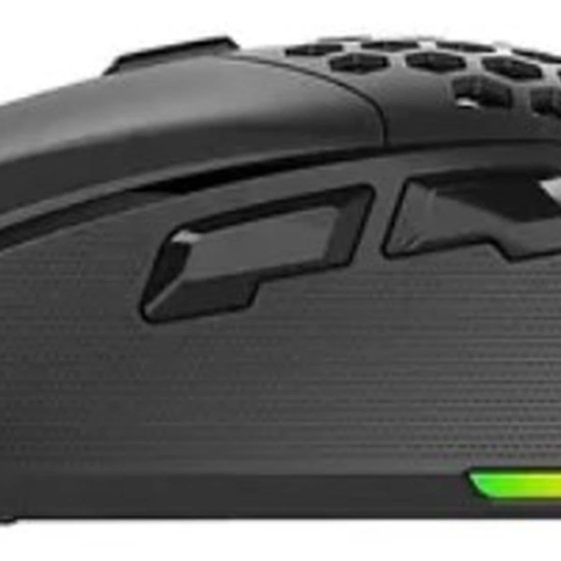 Mouse Gamer Kalkan Skadi Rgb Preto Capa Magnética 128000 Dpi - imagem 1