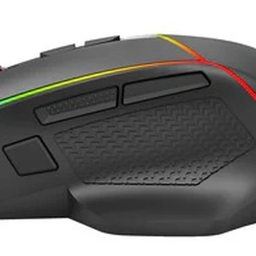 Mouse gamer Redragon AXE PRO M814RGB com 3 modos de conexão