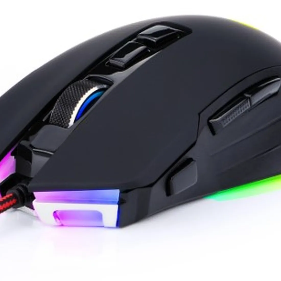 Mouse Gamer Redragon Dagger 2 RGB, 5000 DPI, 7 Botões, Black, M715RGB-1