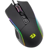 Mouse Gamer Redragon Plank, Com Fio, RGB, 16000 DPI, 9 Botões, Black - M812-RGB - imagem 1