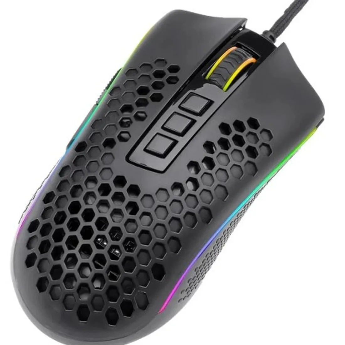 Mouse Gamer Redragon Storm RGB, 12400DPI, 7 Botões, Preto - M808-RGB