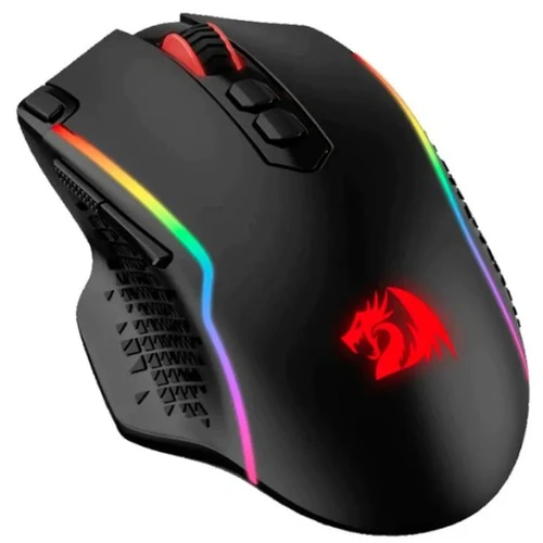 Mouse Para Jogo Redragon Taipan Pro M810 10000 Dpi Sem Fio Cor Preto