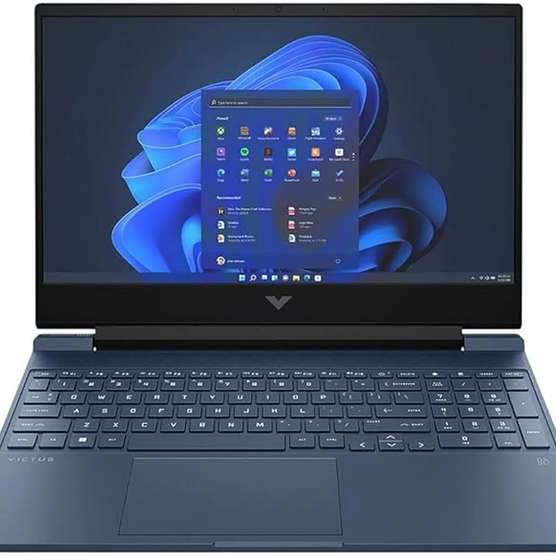 Notebook Hp Gamer Victus Intel Core I5 12450H - 8GB RAM DDR4 SSD 512GB - imagem 1