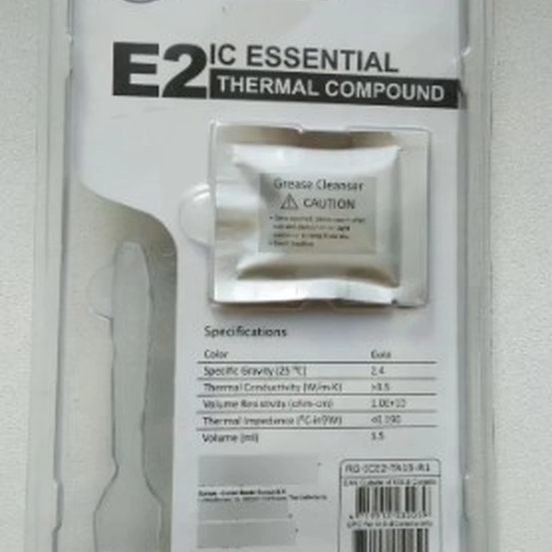 Pasta Térmica Cooler Master Gold Ice Essential E2 Ps3 Ps4 Xbox Cpu Gpu Prateado - imagem 1