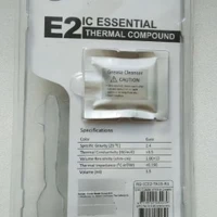 Pasta Térmica Cooler Master Gold Ice Essential E2 Ps3 Ps4 Xbox Cpu Gpu Prateado - imagem 1