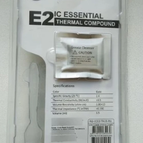 Pasta Térmica Cooler Master Gold Ice Essential E2 Ps3 Ps4 Xbox Cpu Gpu Prateado