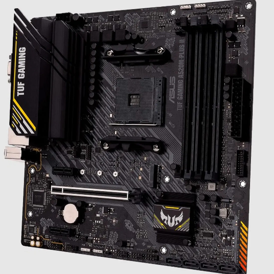Placa Mãe Asus TUF Gaming A520M-PLUS II, Chipset A520, AMD AM4, mATX, DDR4, 90MB17G0-M0EAY0