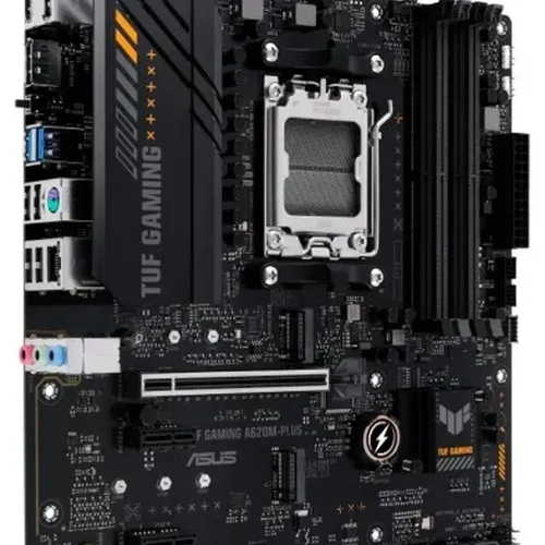 Placa-Mãe ASUS TUF GAMING A620M-PLUS, AMD AM5, mATX, DDR5, Preto - 90MB1EZ0-M0EAY0