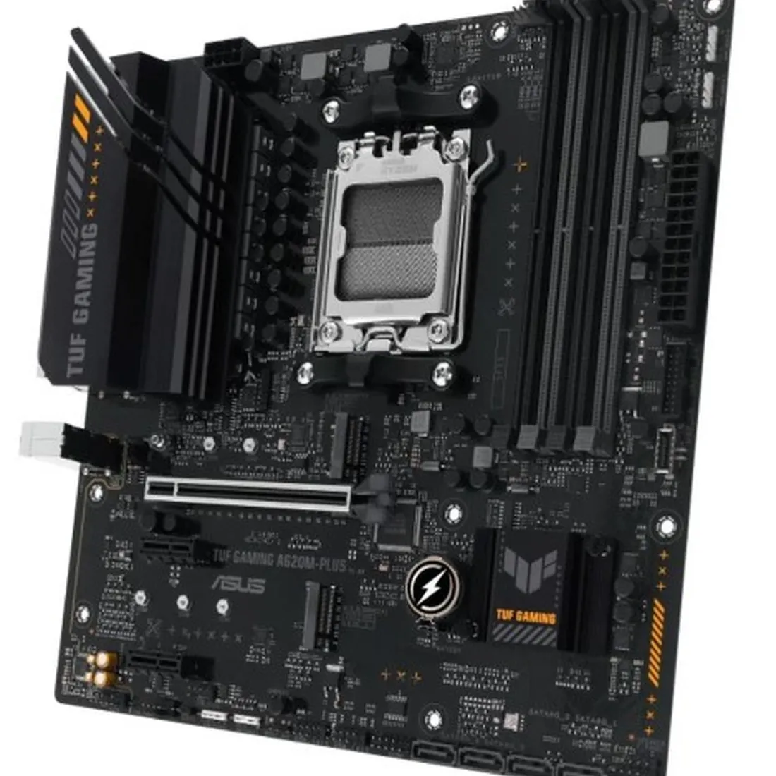 Placa-Mãe ASUS TUF GAMING A620M-PLUS, AMD AM5, mATX, DDR5, Preto - 90MB1EZ0-M0EAY0