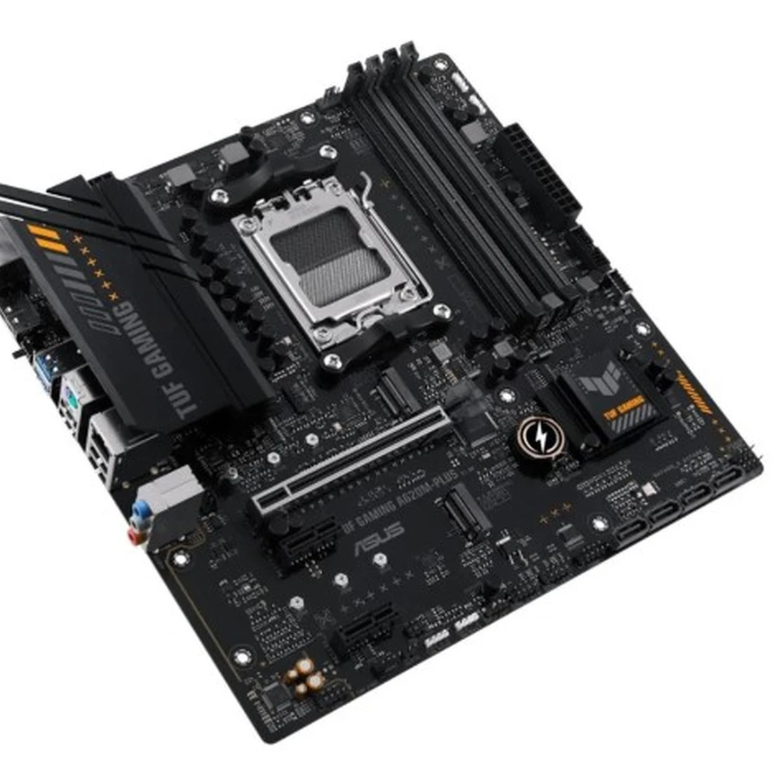 Placa-Mãe ASUS TUF GAMING A620M-PLUS, AMD AM5, mATX, DDR5, Preto - 90MB1EZ0-M0EAY0 - imagem 4