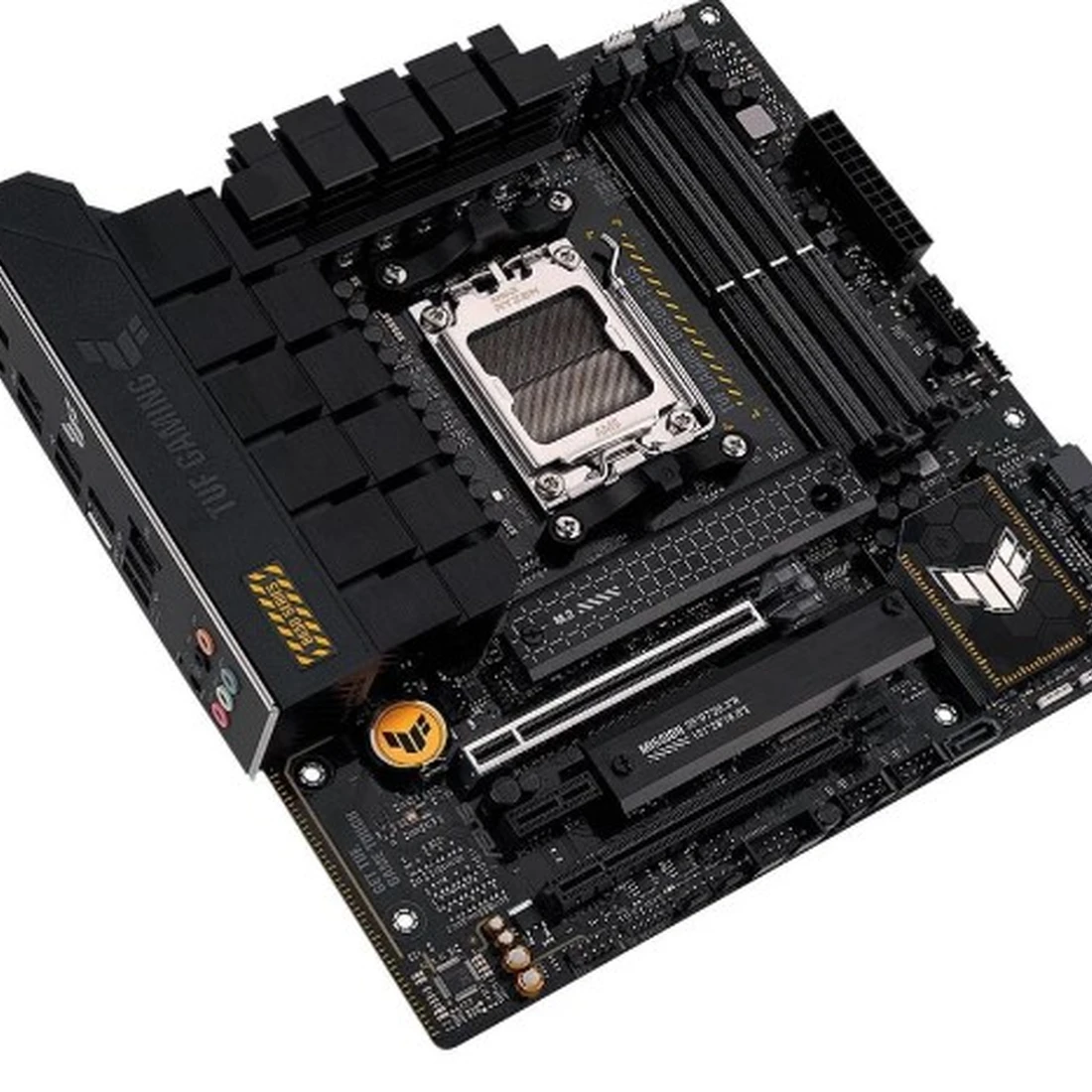 Placa Mãe ASUS TUF Gaming B650M-Plus, AMD AM5 B650, mATX, DDR5, Preto - 90MB1BG0-C1BAY0 - imagem 2