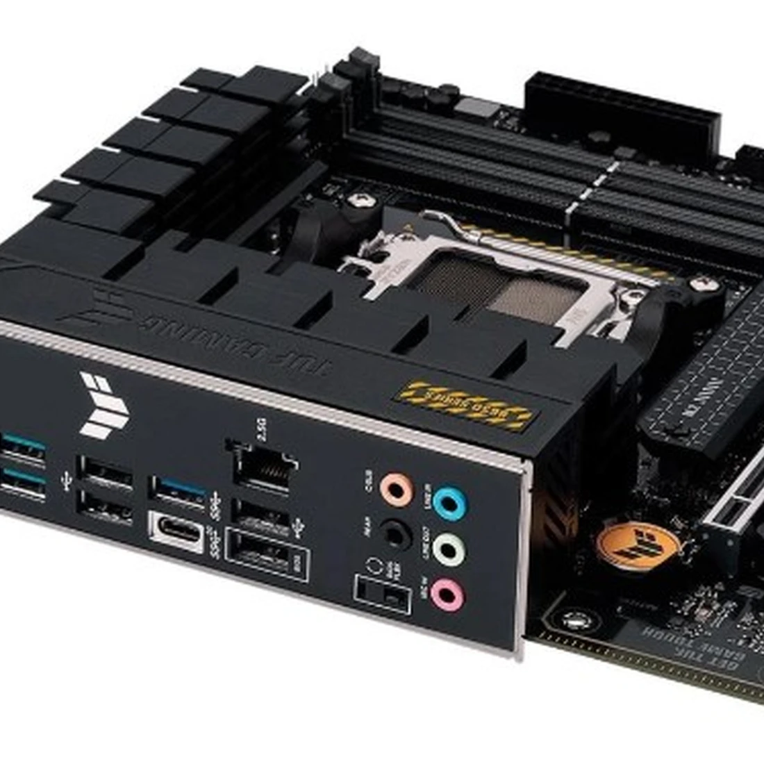 Placa Mãe ASUS TUF Gaming B650M-Plus, AMD AM5 B650, mATX, DDR5, Preto - 90MB1BG0-C1BAY0 - imagem 4