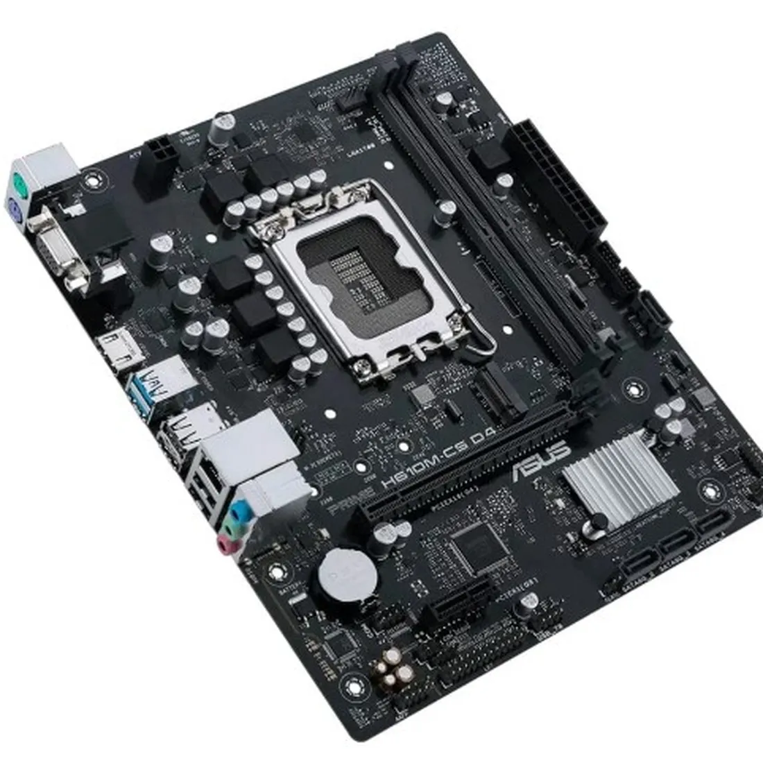 Placa Mãe ASUS PRIME H610M-CS D4, LGA 1700, mATX, DDR4, Preto - 90MB1B60-C1BAY0