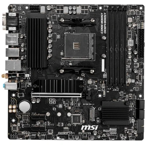 Placa Mãe MSI B550M Pro-VDH WiFi, AMD AM4, mATX, DDR4, Preto - B550M PRO-VDH WIFI