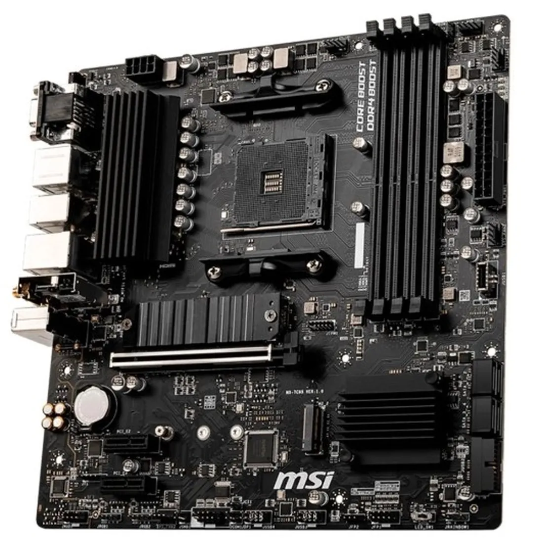 Placa Mãe MSI B550M Pro-VDH WiFi, AMD AM4, mATX, DDR4, Preto - B550M PRO-VDH WIFI