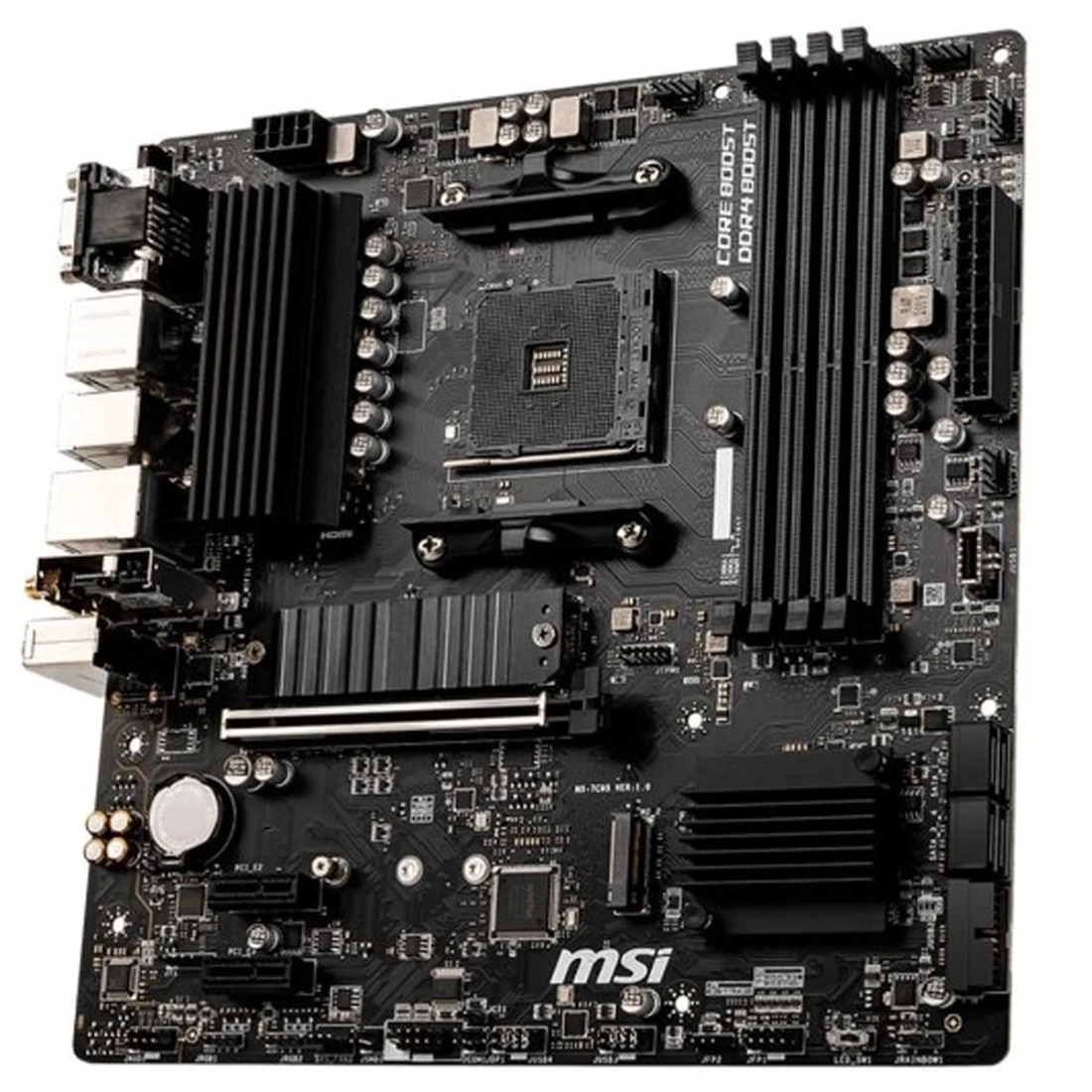Placa Mãe MSI B550M Pro-VDH WiFi, AMD AM4, mATX, DDR4, Preto - B550M PRO-VDH WIFI - imagem 3