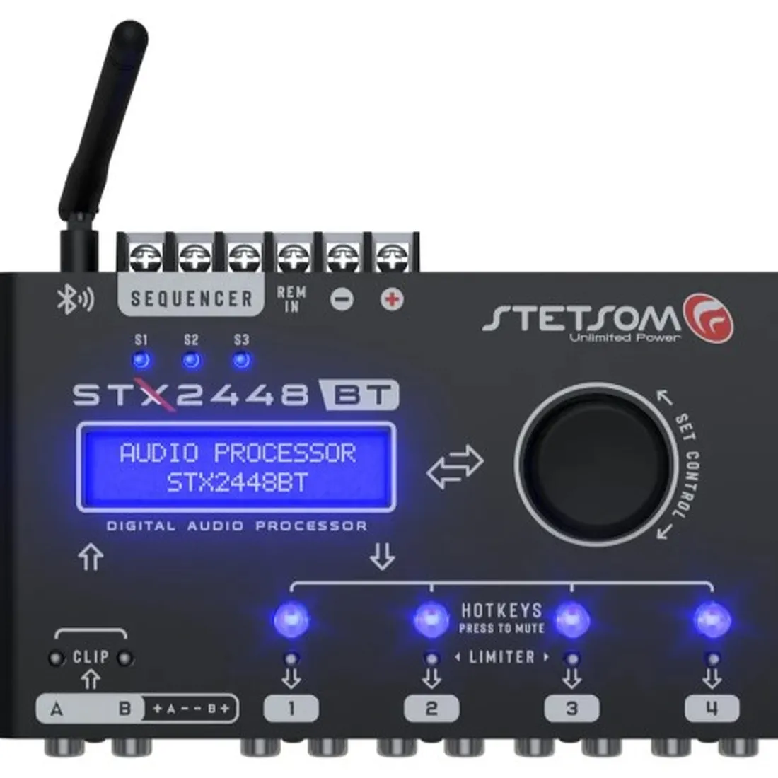 Processador De Áudio Digital Stetsom STX2448BT