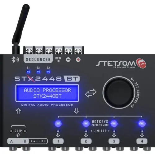 Processador De Áudio Digital Stetsom STX2448BT