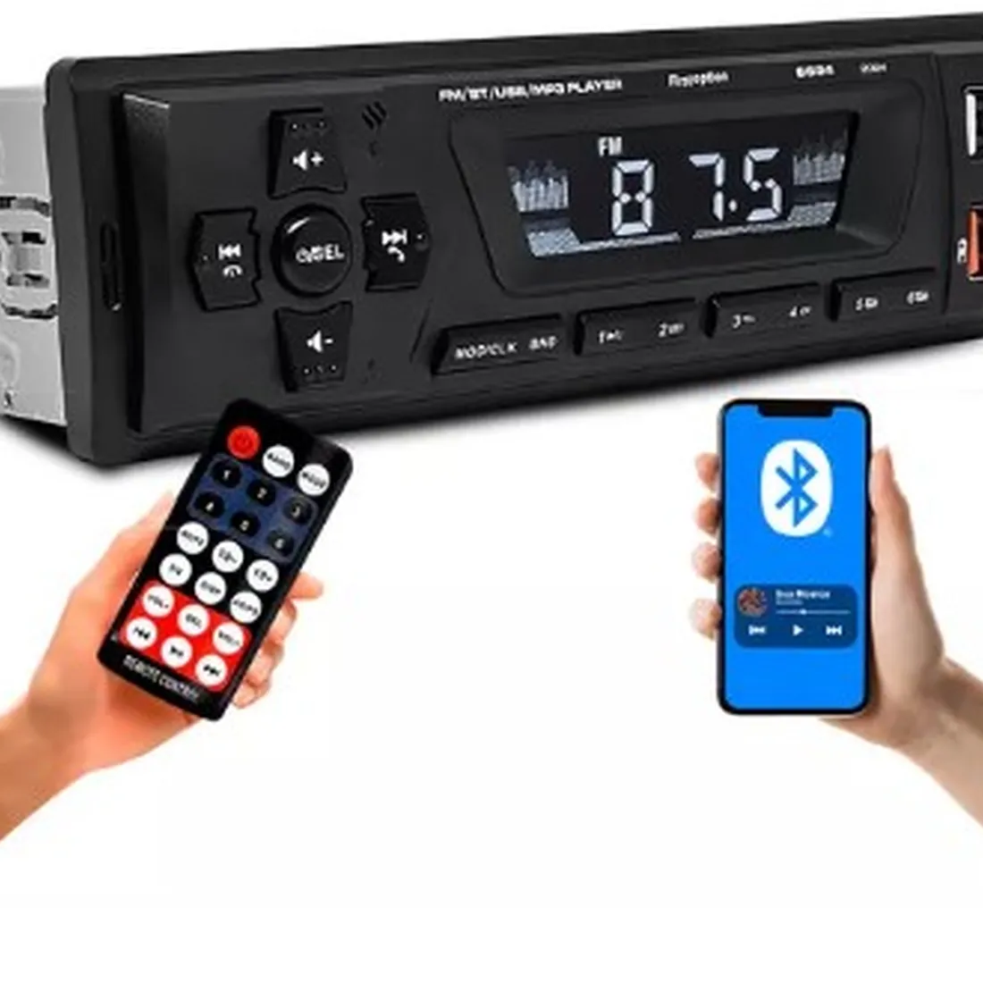 Rádio Mp3 First Option 6624 (2024)