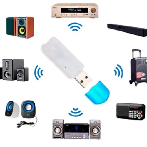 Receptor de Áudio Bluetooth USB Eletromex EL-1830