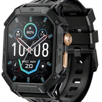 Relógio Haylou Iron N1 Smartwatch Tela Amoled HD de 2,13'' Chamada Bluetooth Preto - imagem 1