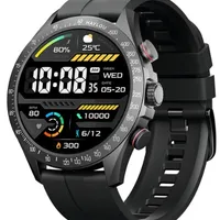 Relógio Haylou Solar Pro LS18 Preto, Tela AMOLED 1.43", À Prova d'Água, Bluetooth, Sem NFC - imagem 1