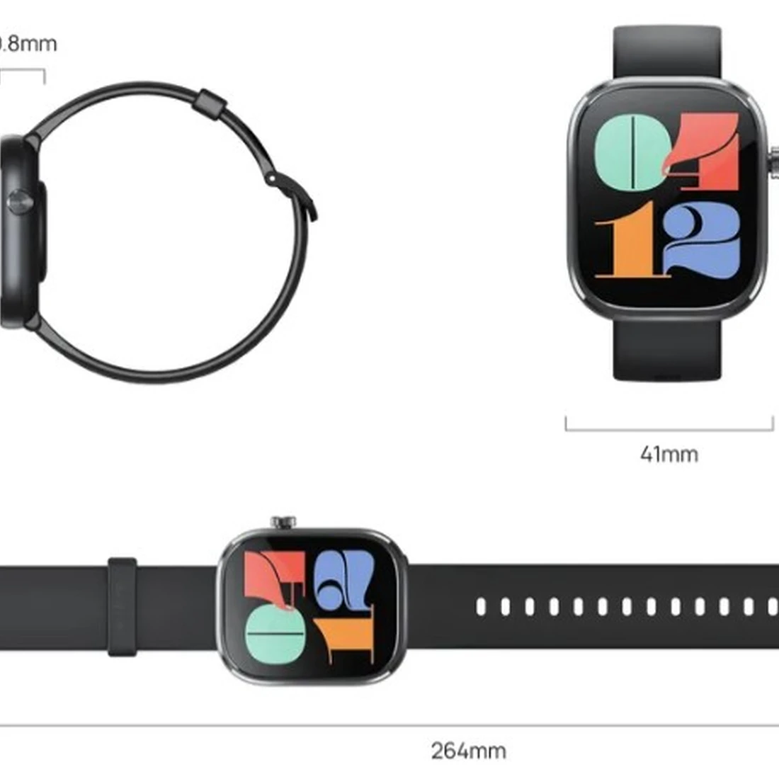 Relógio Smartwatch Mibro C4 Xpaw021 Tela 2.01 Bluetooth - imagem 1