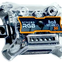 Strobo Ajk Ritmico Rgb 3.0 Controle Central 2 Farois 6w - imagem 1