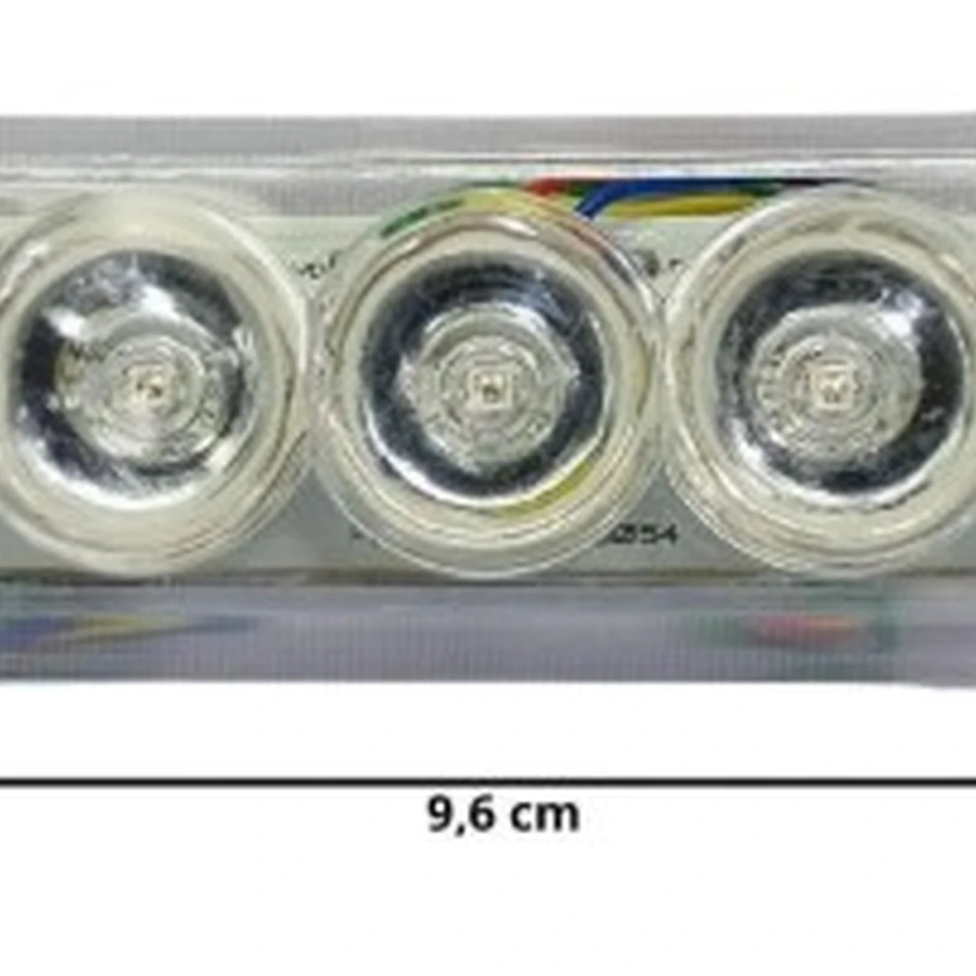 Strobo Zendel Flash Control RGB Com Central Interna 3 leds - imagem 1
