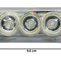 Strobo Zendel Flash Control RGB Com Central Interna 3 leds - imagem 1