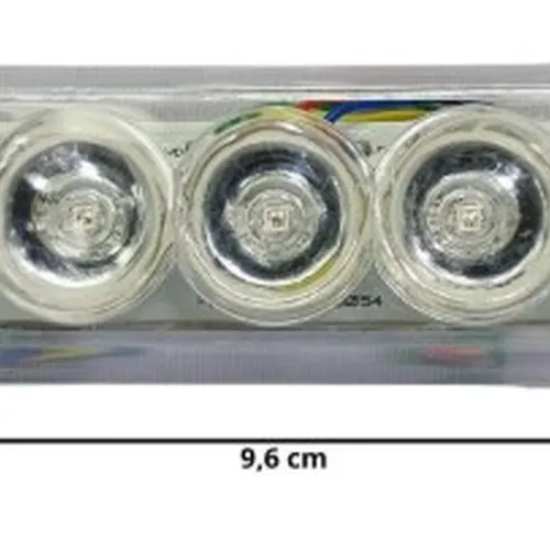 Strobo Zendel Flash Control RGB Com Central Interna 3 leds