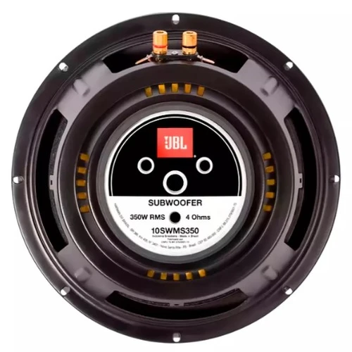 Subwoofer 10 Polegadas 350w Rms Jbl Multisystem 10SWMS350
