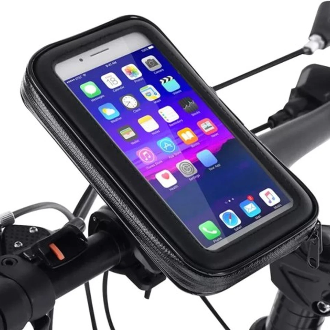 Suporte para Celular P/ Bicicleta 5.5 Pol Economy LZ-5.5 - imagem 1