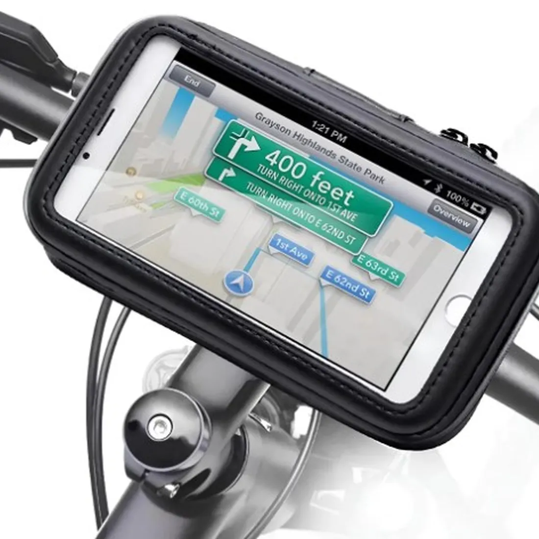 Suporte para Celular P/ Bicicleta 5.5 Pol Economy LZ-5.5