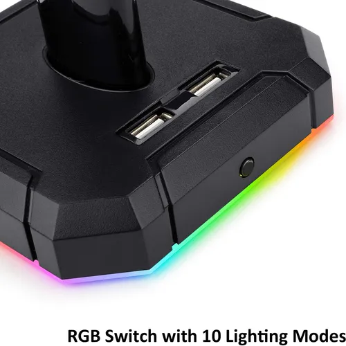 SUPORTE PARA HEADSET REDRAGON SCEPTER RGB PRO HA300
