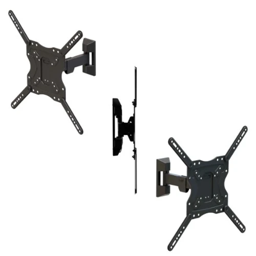 Suporte Articulado Monitor Tv Led Lcd 26 A 65 Cor Preto ELG  Full40 