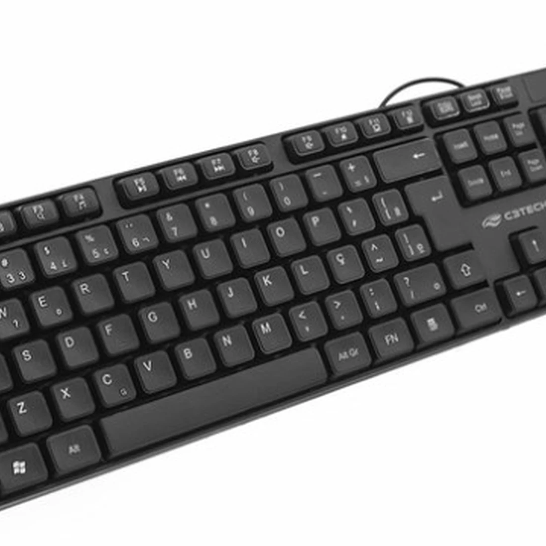 Teclado USB Com Fio C3Tech - KB-M10BK - imagem 3