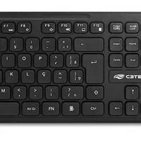 Teclado + Mouse C3tech Sem Fio Wireless Abnt2 K-w20bk - imagem 3