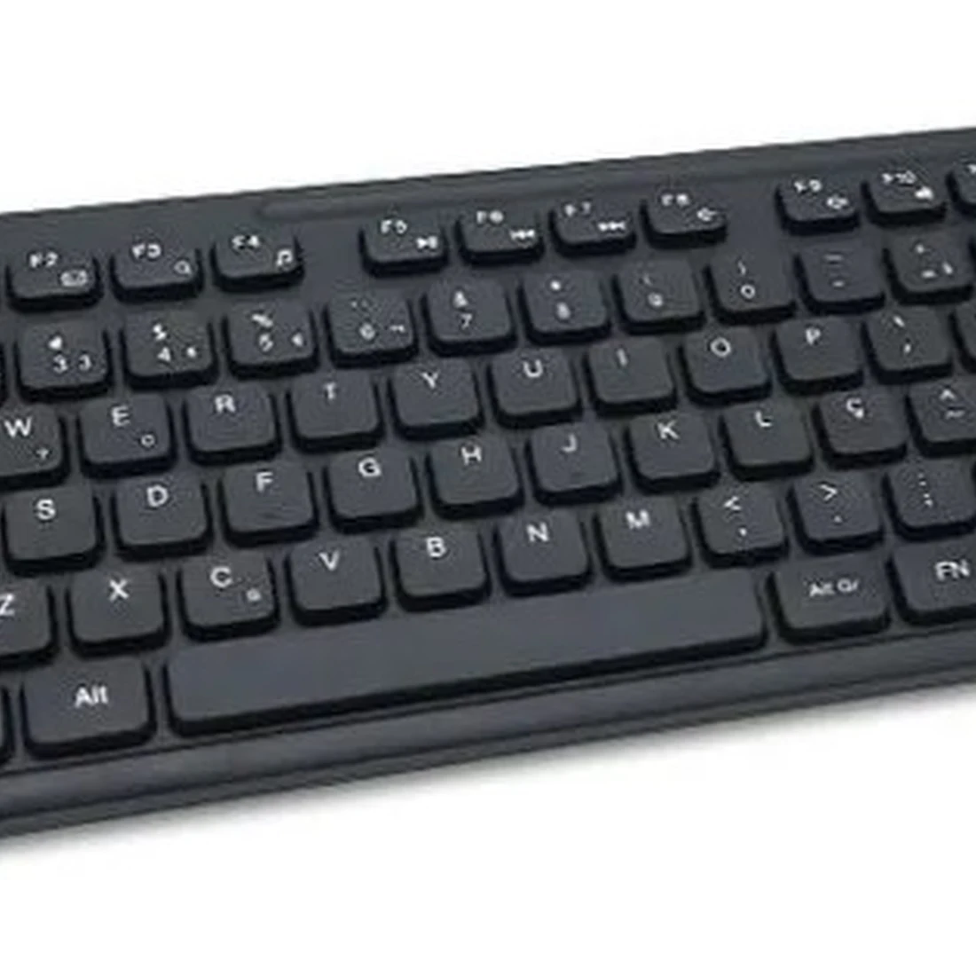 Teclado + Mouse C3tech Sem Fio Wireless Abnt2 K-w20bk - imagem 1