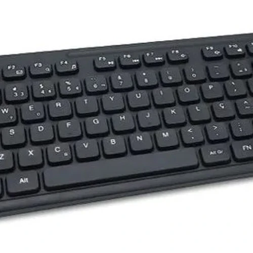 Teclado + Mouse C3tech Sem Fio Wireless Abnt2 K-w20bk