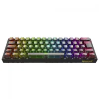 Teclado Gamer Mecânico Redragon Fizz Clear, RGB, USB, Switch Crystal, ABNT2, 60%, Preto, K617CTB-RGB - imagem 1