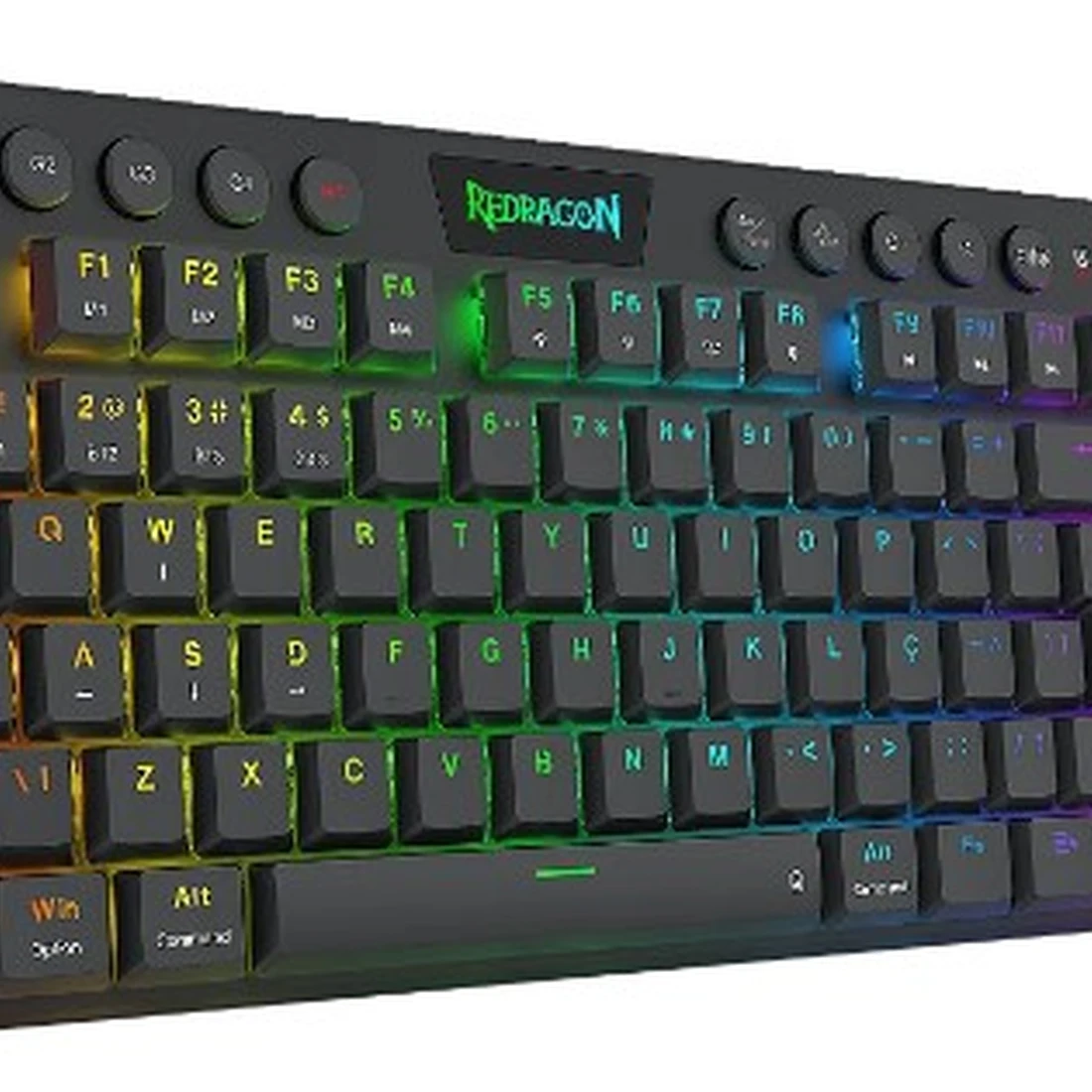 Teclado Mecânico Redragon Horus Pro TKL RGB Low Profile Sem Fio  - imagem 2