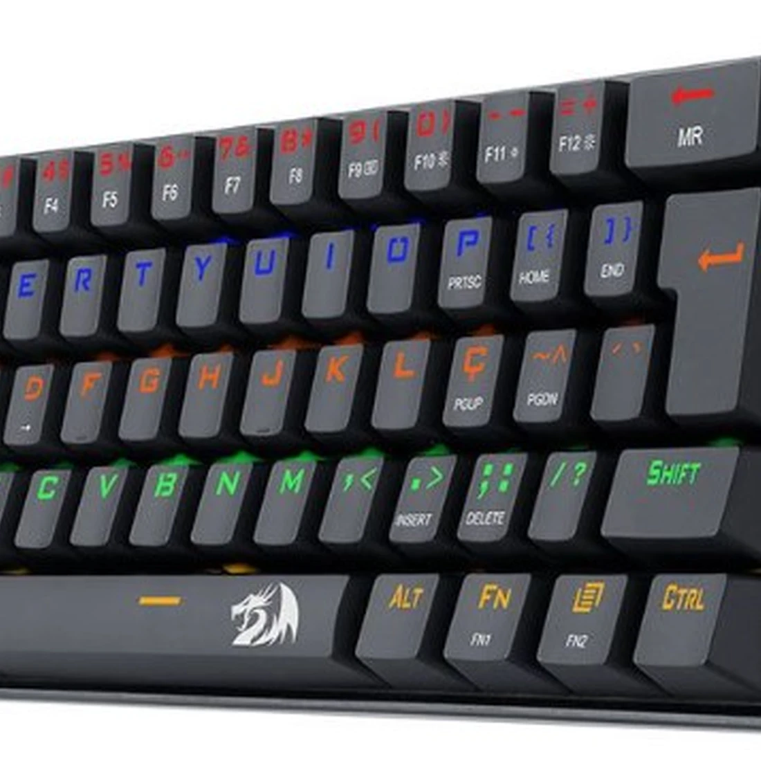 Teclado Mecanico Redragon Lakshmi, Rainbow, ABNT2, Layout 60%, Switch Marrom, K606R-PT-BROWN - imagem 3