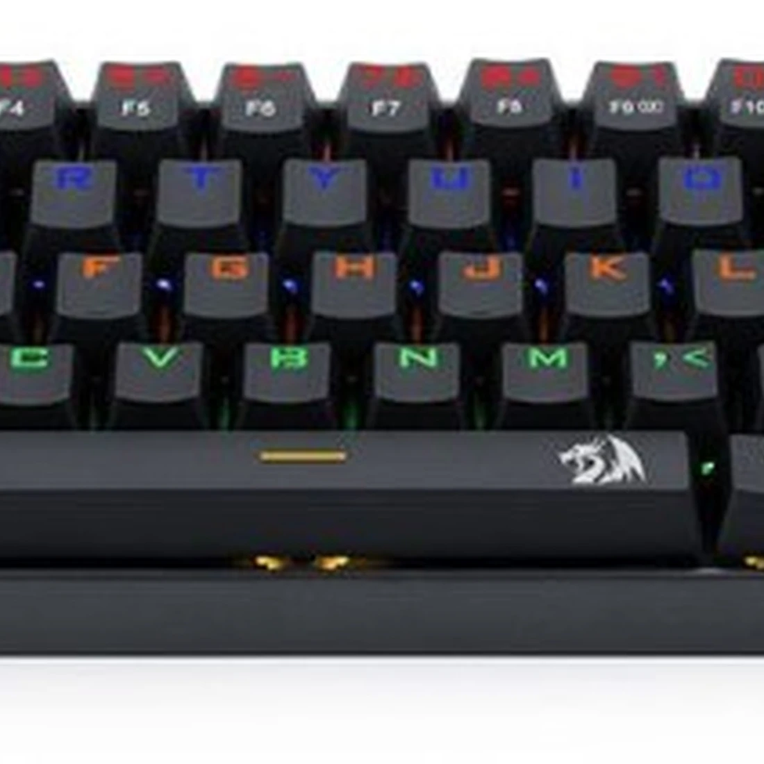 Teclado Mecanico Redragon Lakshmi, Rainbow, ABNT2, Layout 60%, Switch Marrom, K606R-PT-BROWN - imagem 2