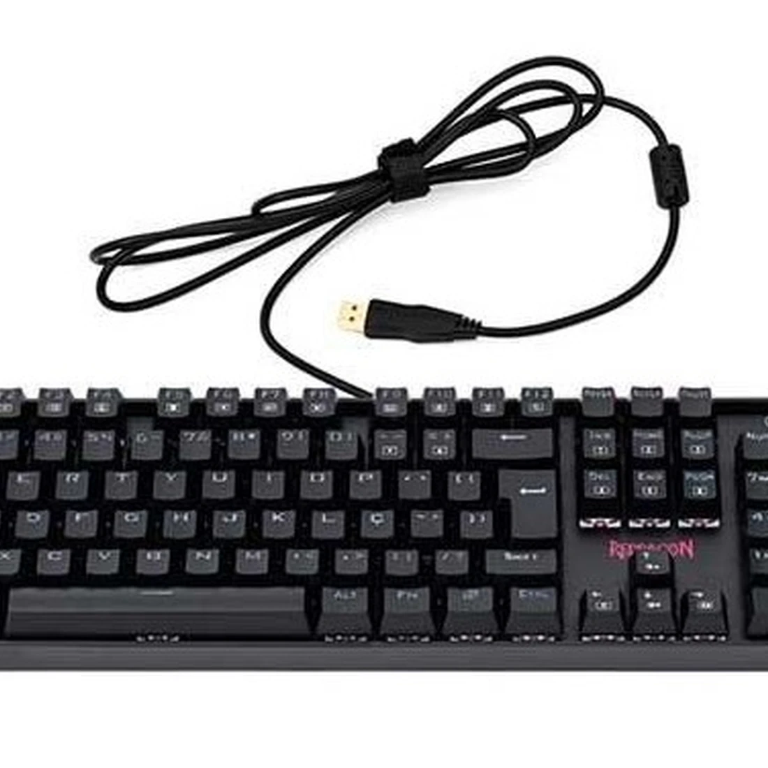 Teclado Gamer Mecanico Redragon Mitra Switch Marrom, K551-1 PT-BLACK - imagem 2